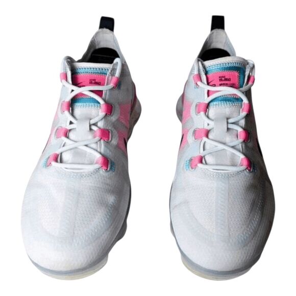NIKE Air VaporMax 2019 'Grey Pink' Running Shoes Size 8 - Picture 4 of 9